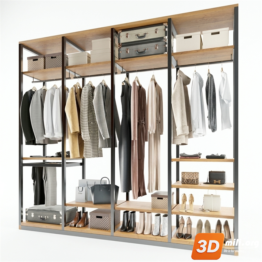 Wardrobe Skp Files 